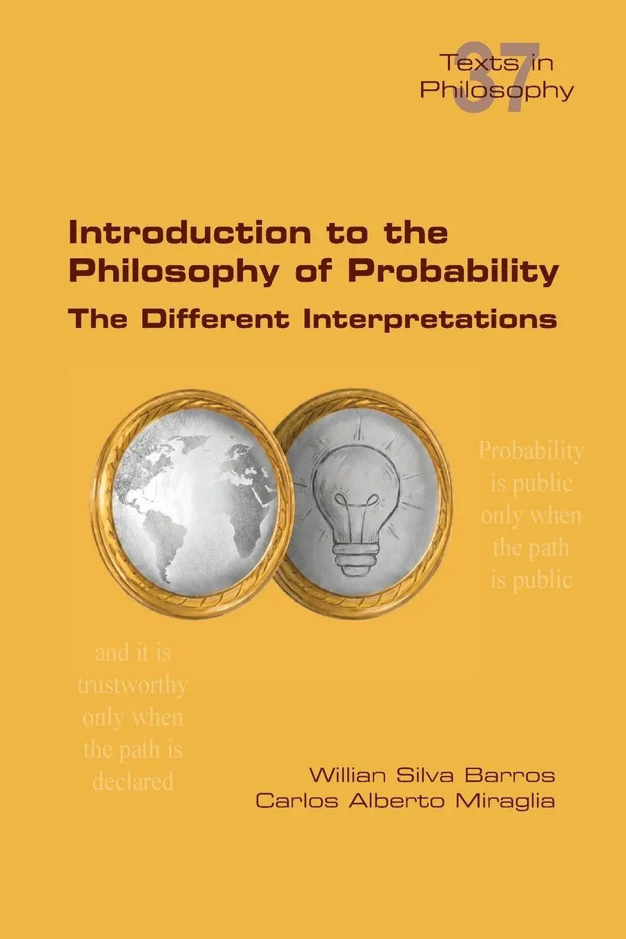 Cover: 9781848905245 | Introduction to the Philosophy of Probability. The Different...