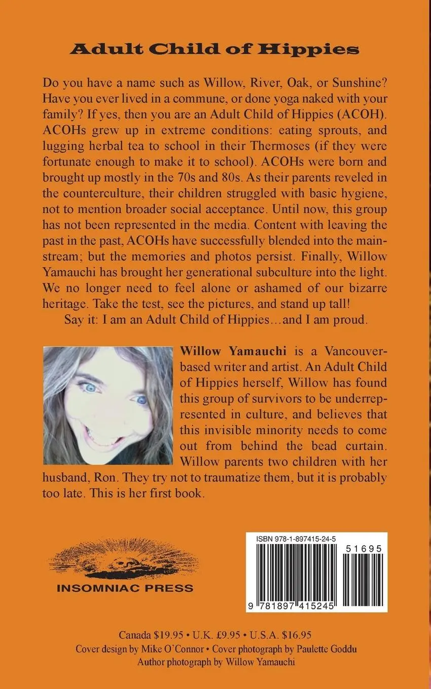 Rückseite: 9781897415245 | Adult Child of Hippies | Willow Yamauchi | Taschenbuch | Englisch