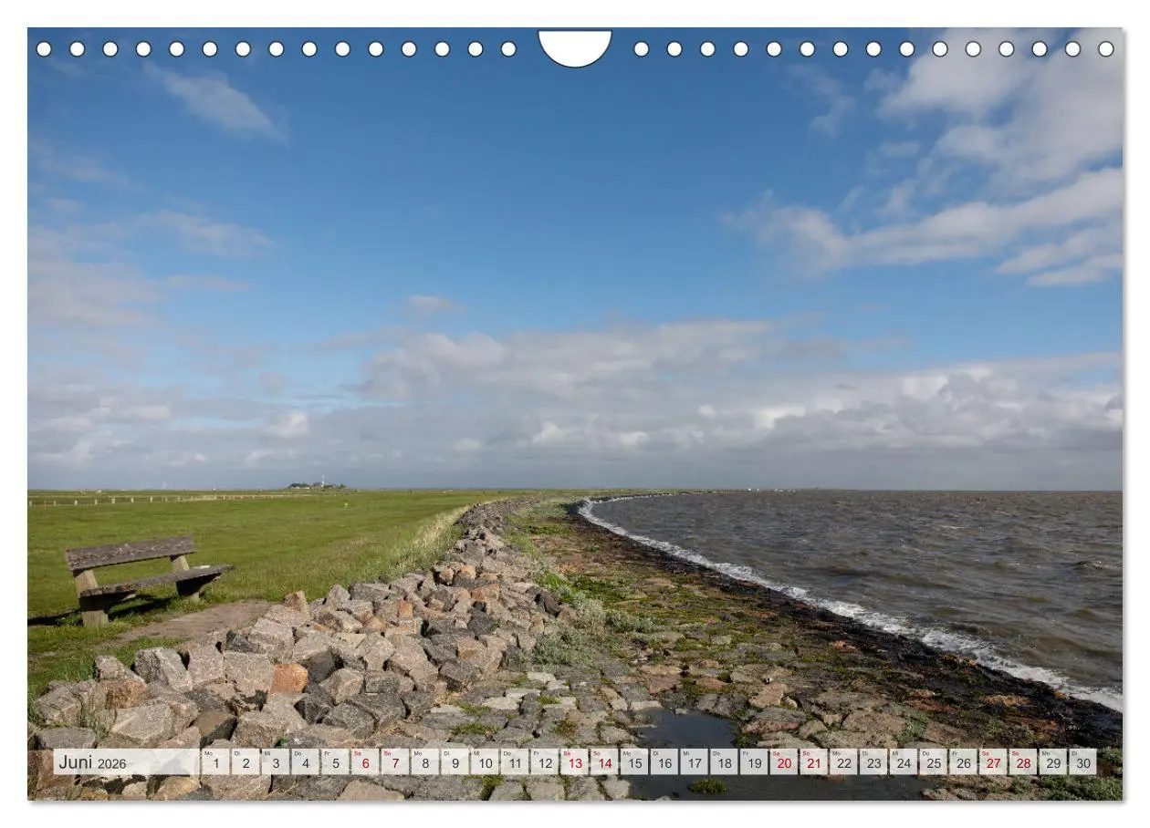 Bild: 9783457585245 | Wunderschöne Hallig Hooge (Wandkalender 2026 DIN A4 quer), CALVENDO...