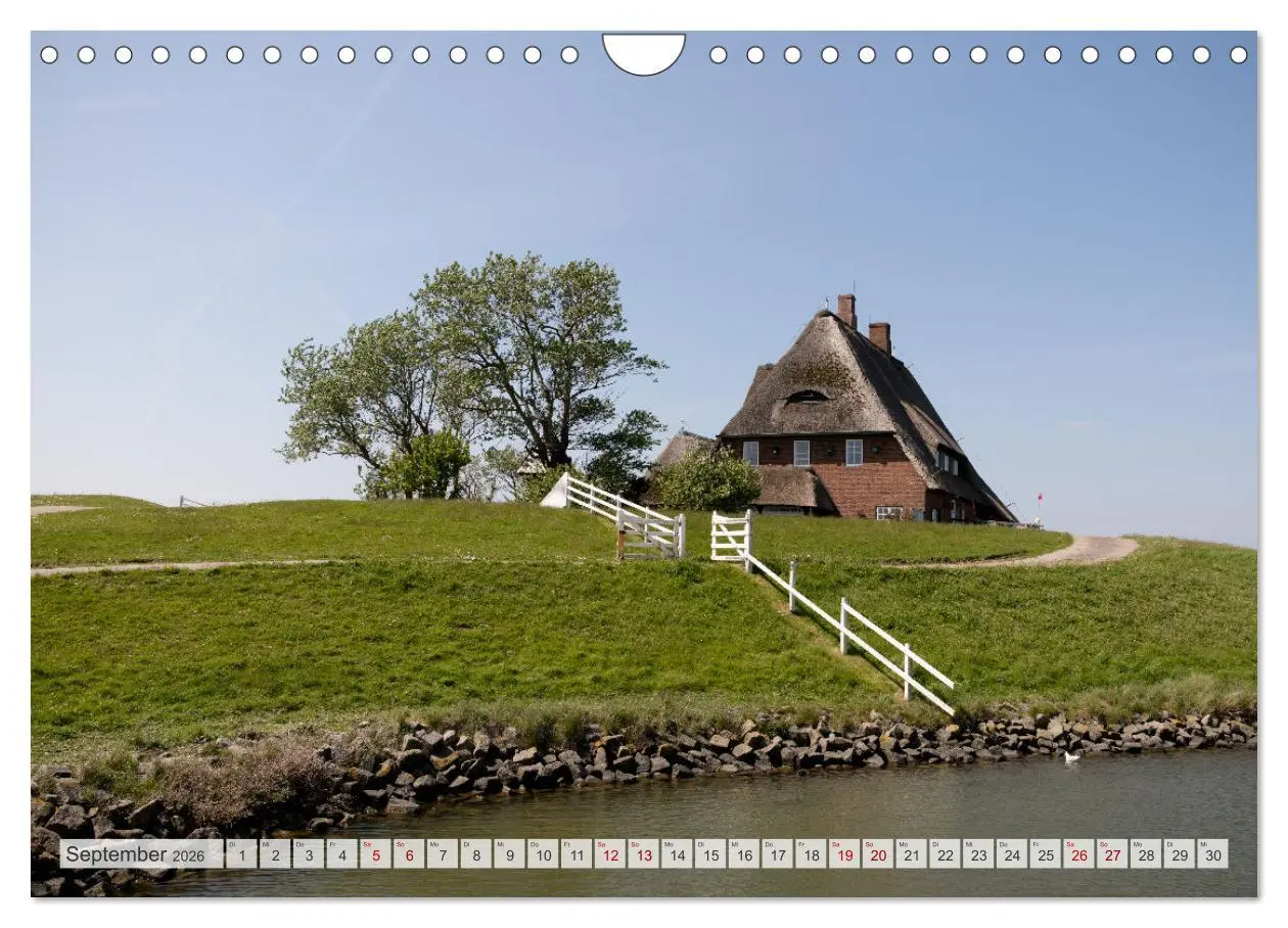 Bild: 9783457585245 | Wunderschöne Hallig Hooge (Wandkalender 2026 DIN A4 quer), CALVENDO...