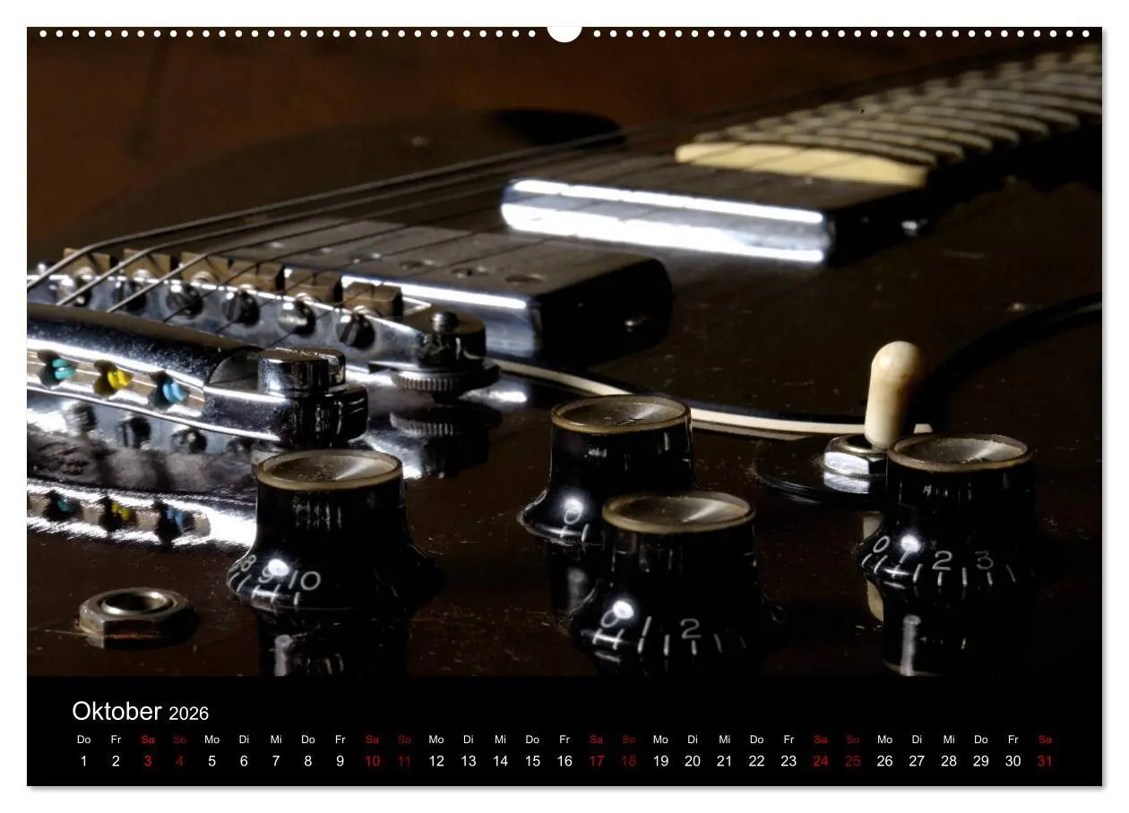 Bild: 9783457895245 | Feinheiten - Alte Gitarren im Detail (Wandkalender 2026 DIN A2...