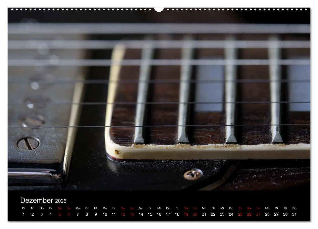 Bild: 9783457895245 | Feinheiten - Alte Gitarren im Detail (Wandkalender 2026 DIN A2...