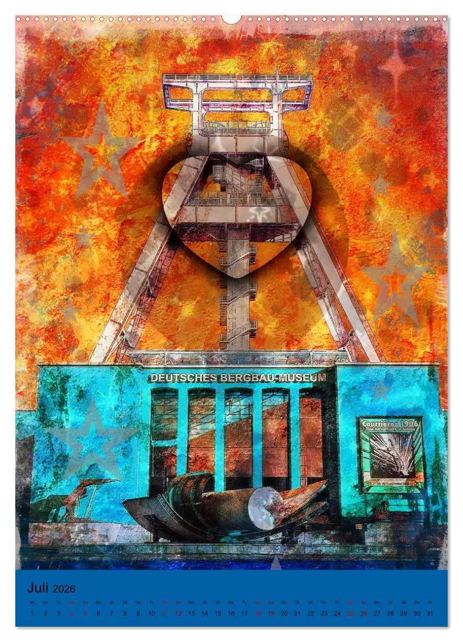 Bild: 9783516365245 | Bochum ich komme aus dir (Wandkalender 2026 DIN A2 hoch), CALVENDO...