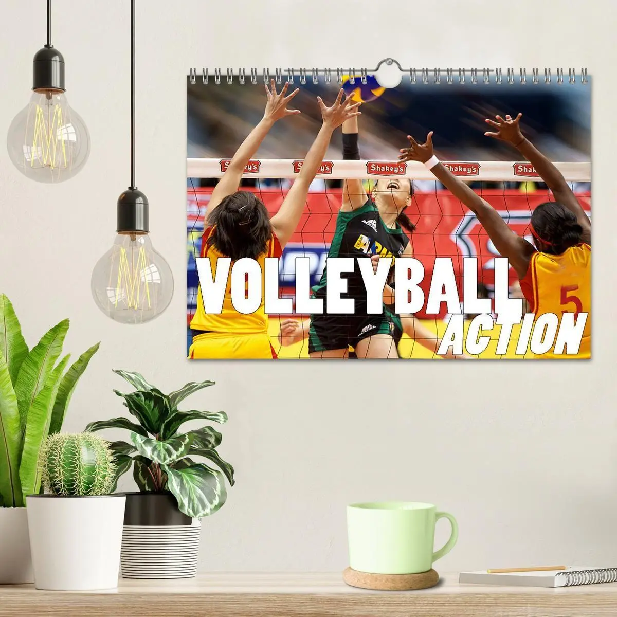 Bild: 9783569835245 | Volleyball Action (Wandkalender 2027 DIN A4 quer), CALVENDO...