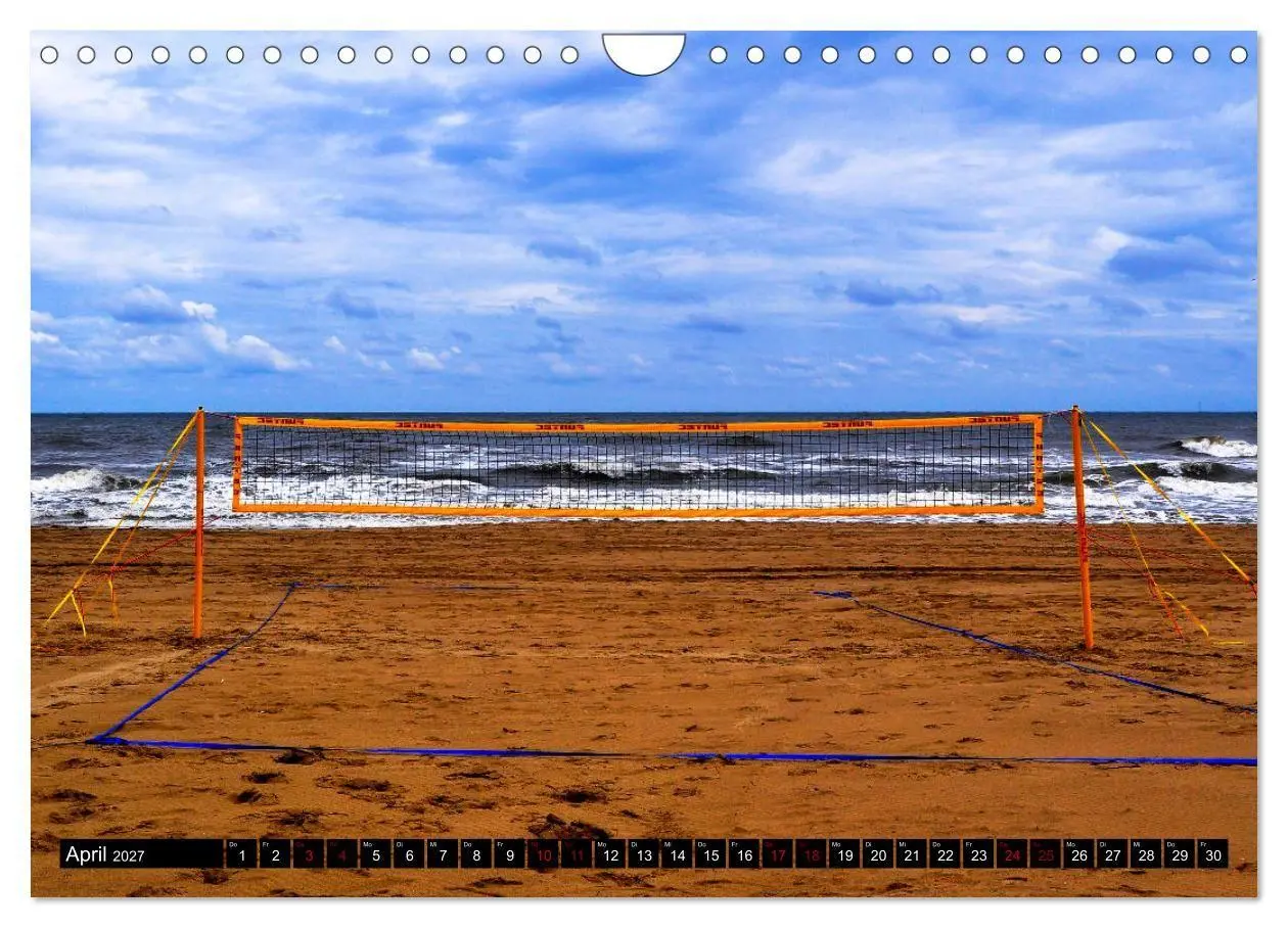 Bild: 9783569835245 | Volleyball Action (Wandkalender 2027 DIN A4 quer), CALVENDO...