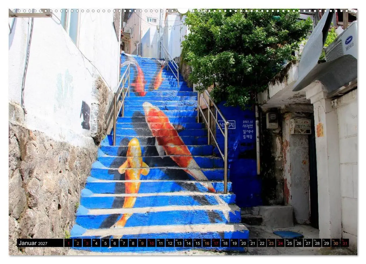 Bild: 9783594105245 | Street Art Seoul (Wandkalender 2027 DIN A2 quer), CALVENDO...