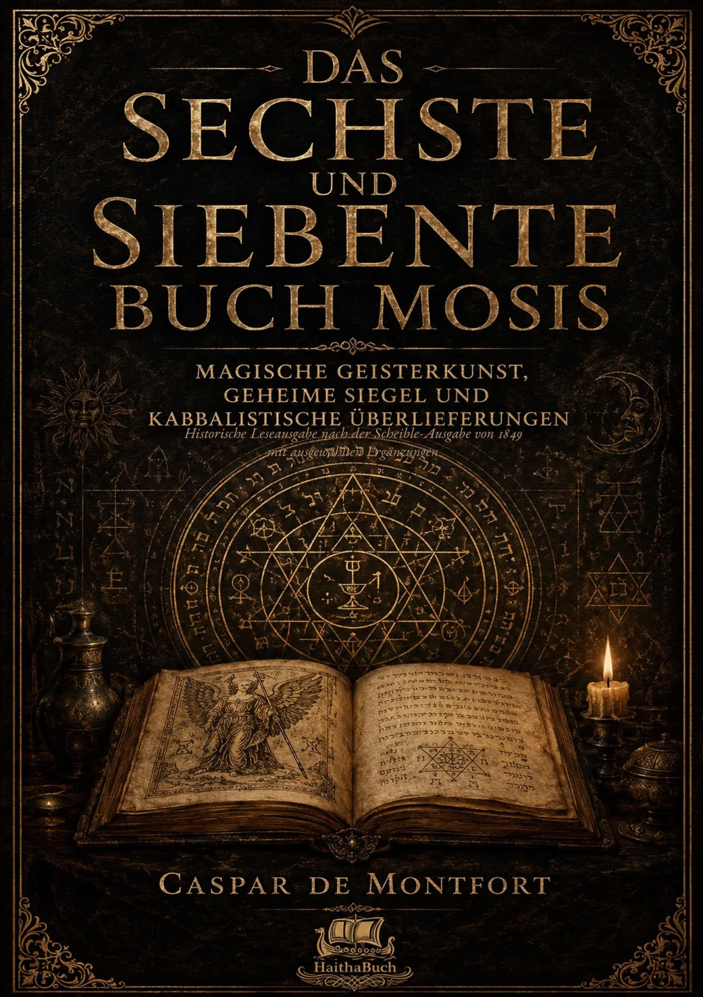 Cover: 9783912745245 | Das sechste und siebente Buch Mosis Historische Leseausgabe nach...