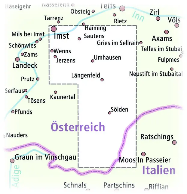 Bild: 9783961325245 | Publicpress Rad- und Wanderkarte Ötztal 1:35.000 | (Land-)Karte | 2017