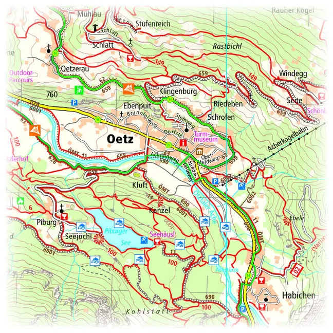 Bild: 9783961325245 | Publicpress Rad- und Wanderkarte Ötztal 1:35.000 | (Land-)Karte | 2017
