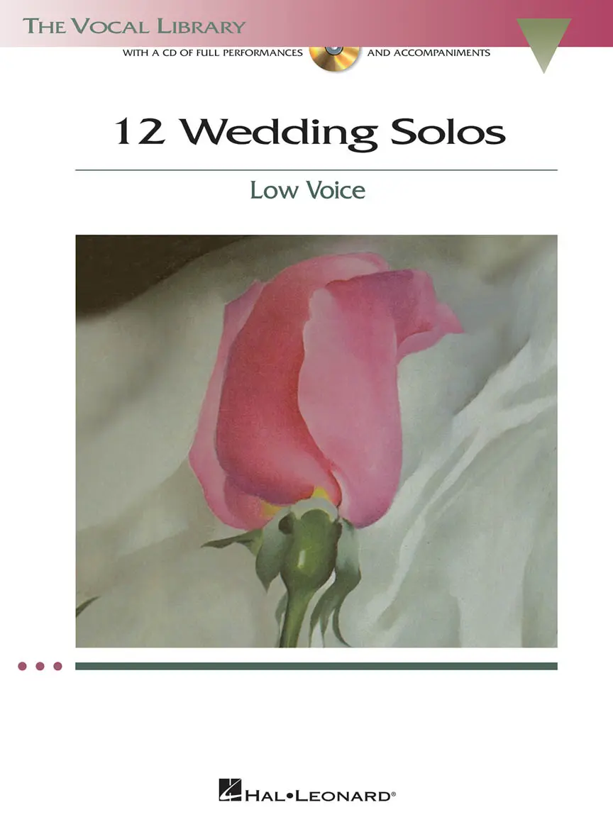 Cover: 884088235345 | 12 Wedding Solos | Vocal Collection | Buch + CD | 2008 | Hal Leonard