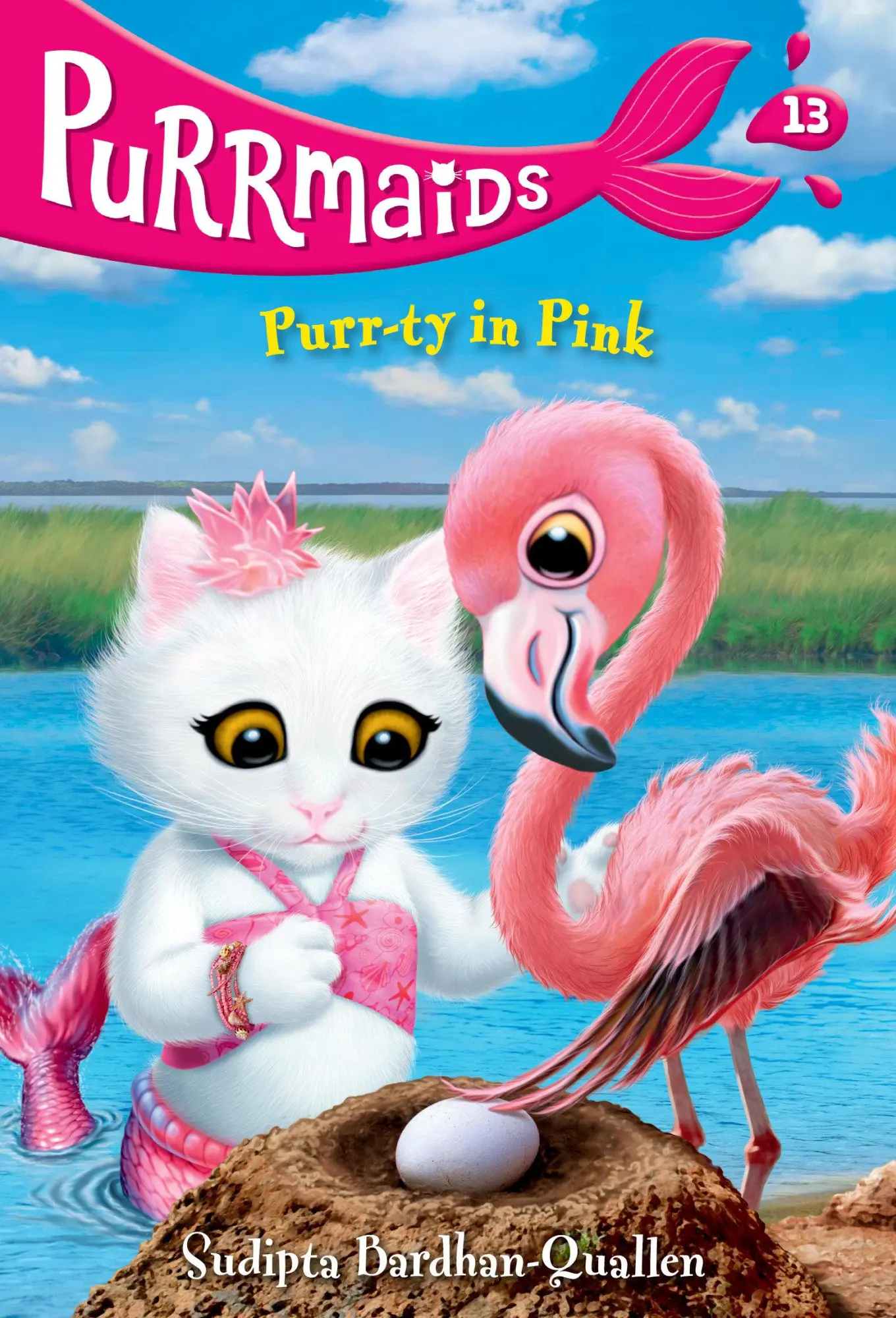 Cover: 9780593645345 | Purrmaids #13 | Purr-ty in Pink | Sudipta Bardhan-Quallen | Buch