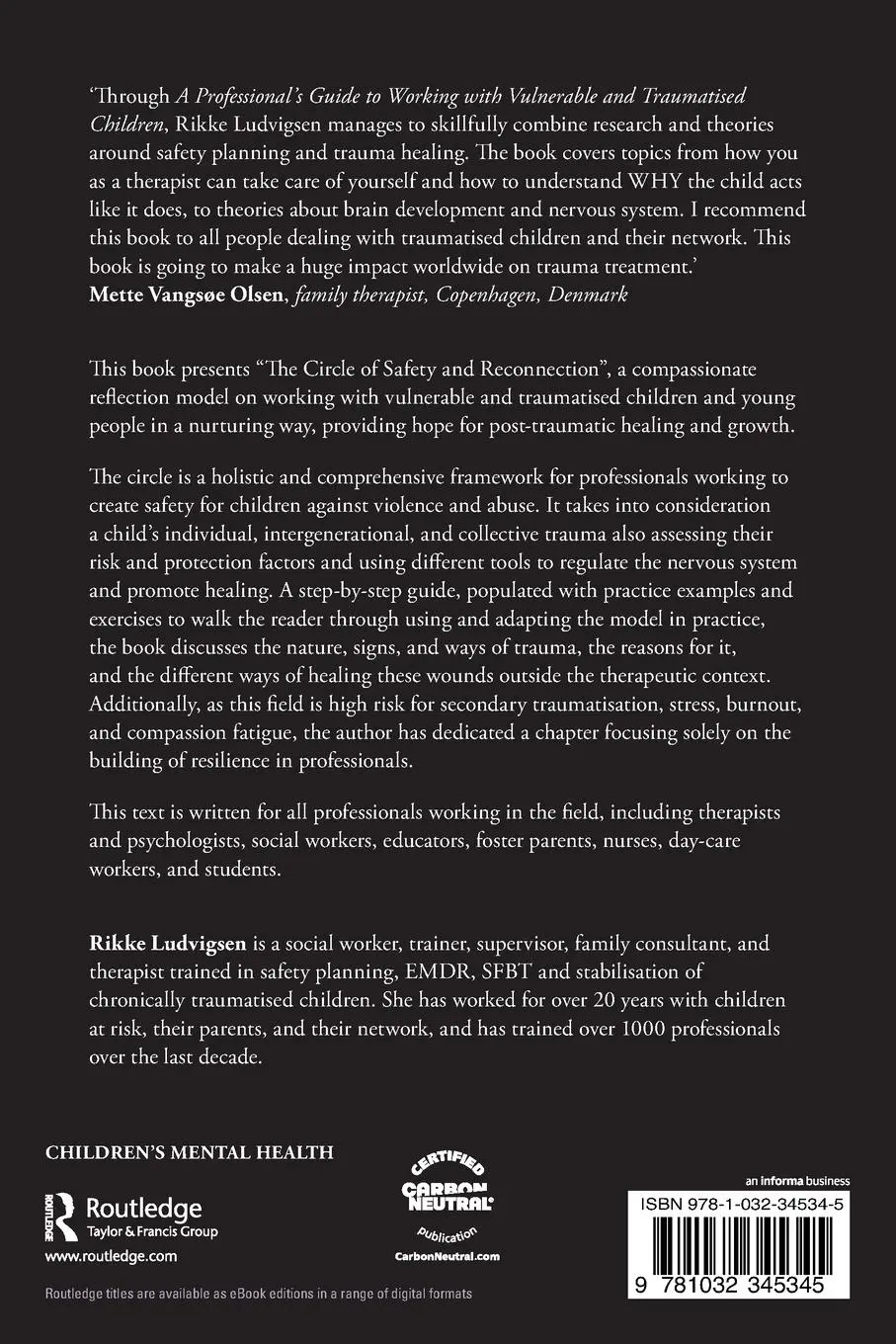 Rückseite: 9781032345345 | A Professional's Guide to Working with Vulnerable and Traumatised...