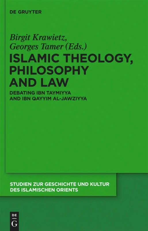 Cover: 9783110285345 | Islamic Theology, Philosophy and Law | Birgit Krawietz (u. a.) | Buch