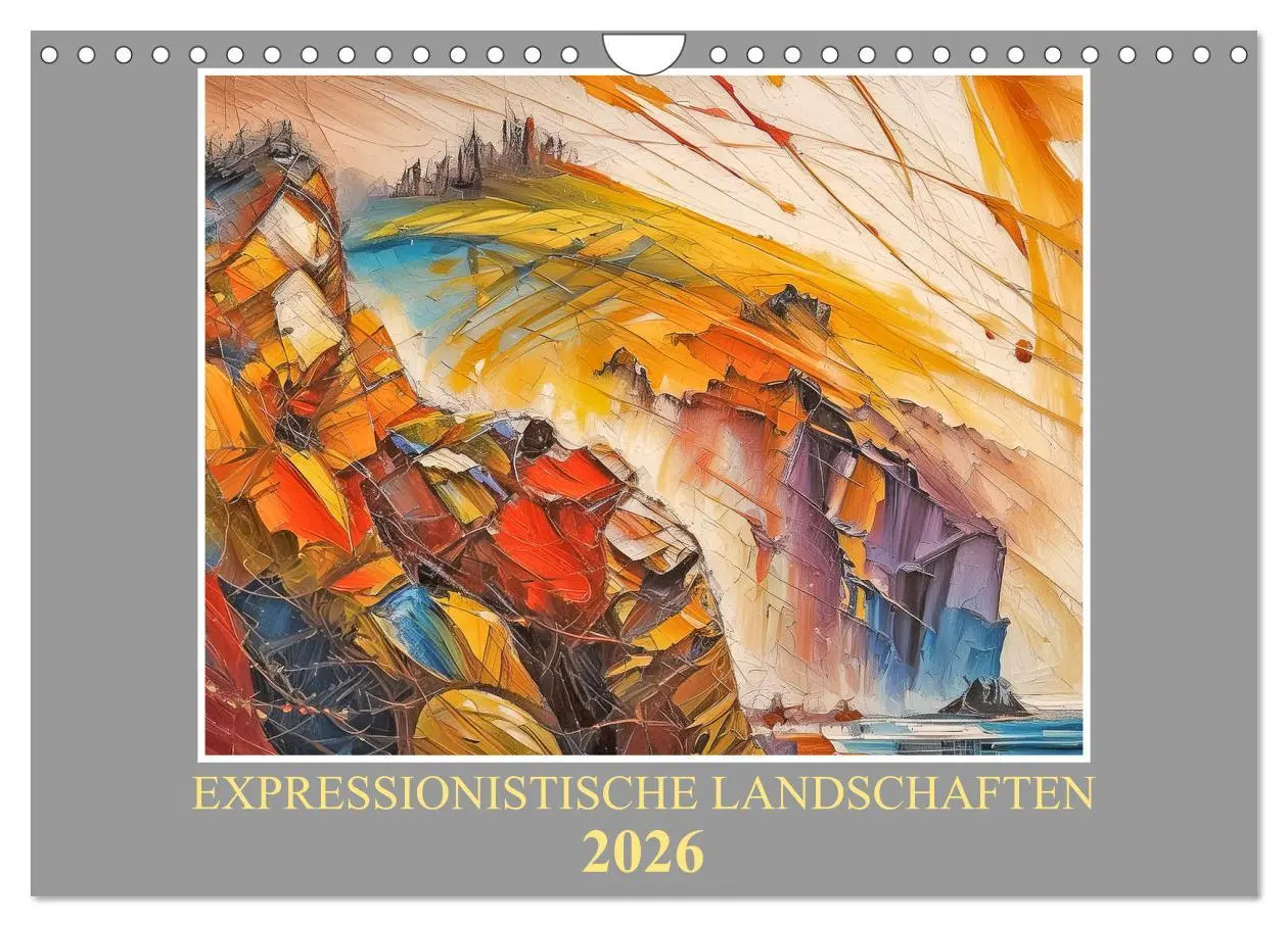 Cover: 9783457335345 | Expressionistische Landschaften (Wandkalender 2026 DIN A4 quer),...