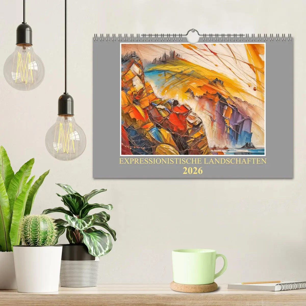 Bild: 9783457335345 | Expressionistische Landschaften (Wandkalender 2026 DIN A4 quer),...