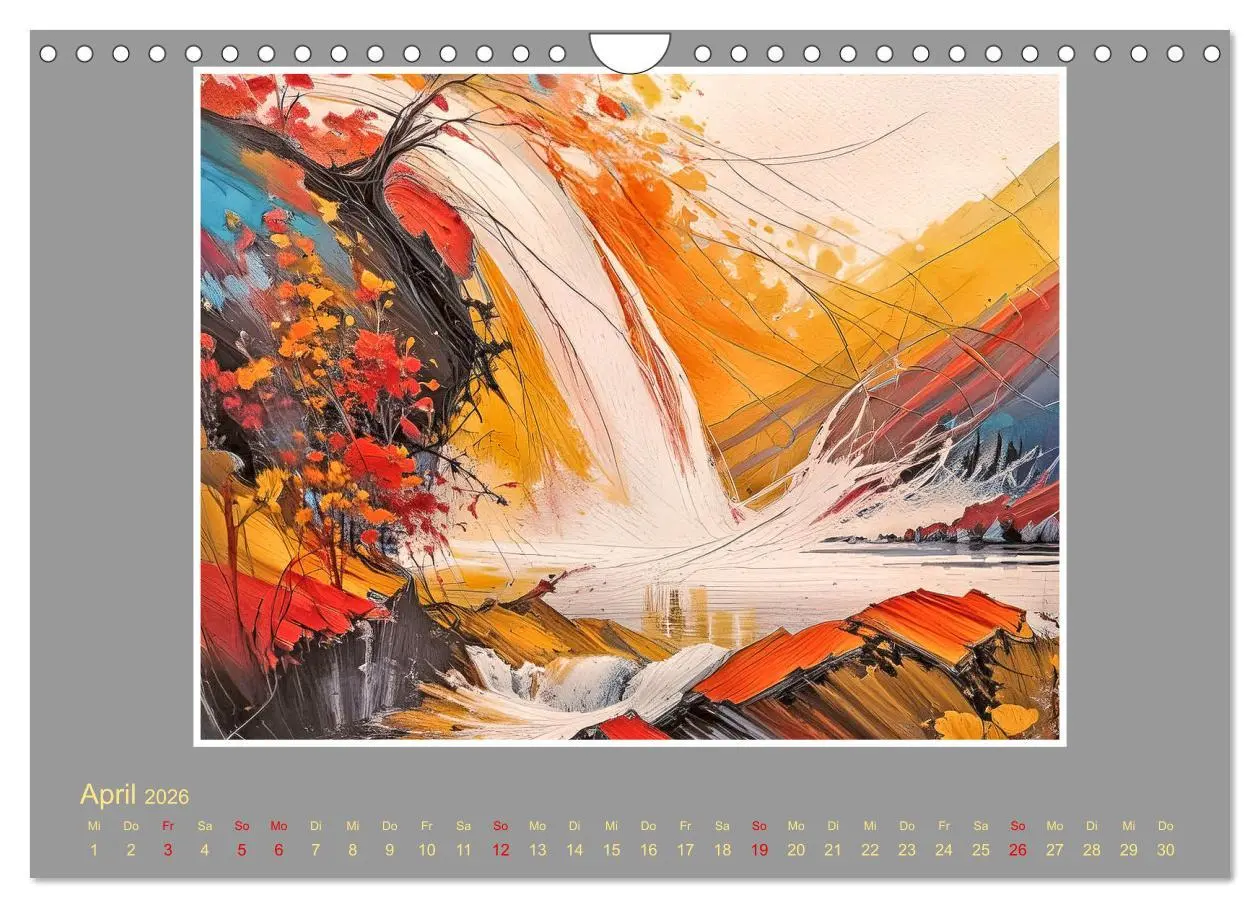 Bild: 9783457335345 | Expressionistische Landschaften (Wandkalender 2026 DIN A4 quer),...