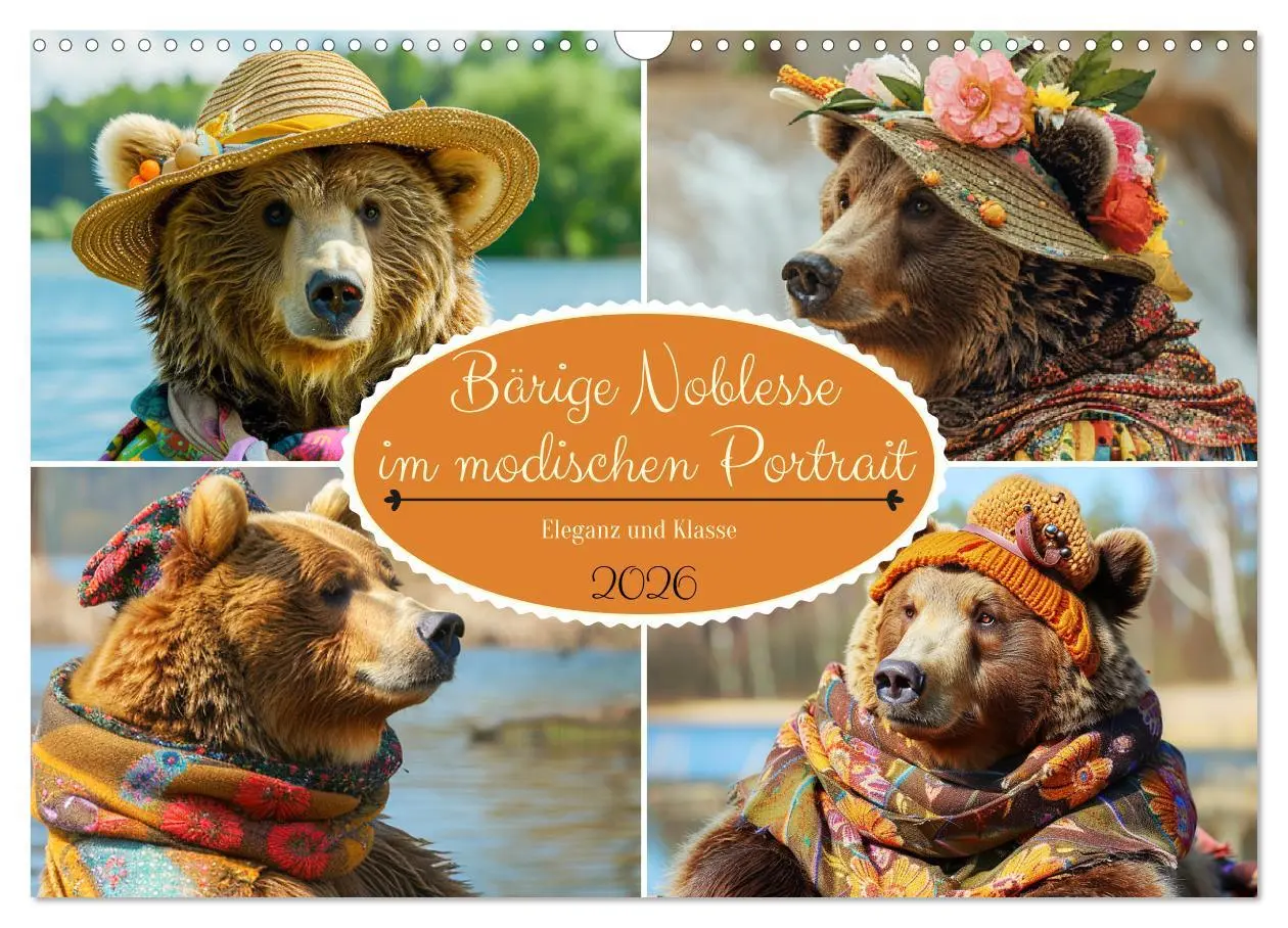 Cover: 9783457405345 | Bärige Noblesse im modischen Portrait. Eleganz und Klasse...