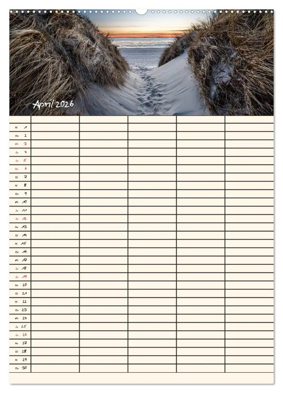 Bild: 9783516425345 | Noch mehr Föhrweh Familienplaner (Wandkalender 2026 DIN A2 hoch),...