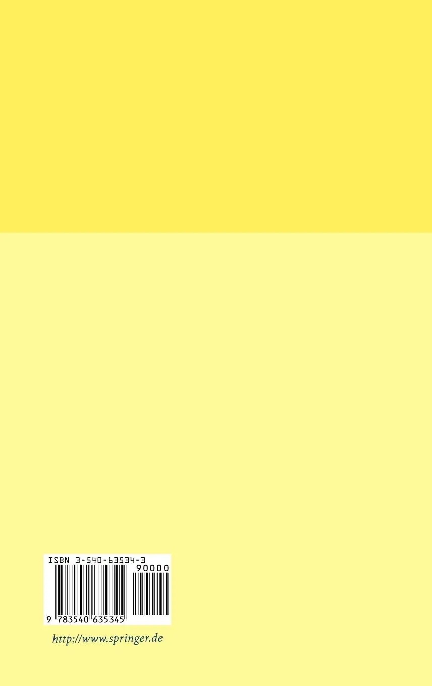 Rückseite: 9783540635345 | Hyperbolic Complex Spaces | Shoshichi Kobayashi | Buch | xiv | 1998