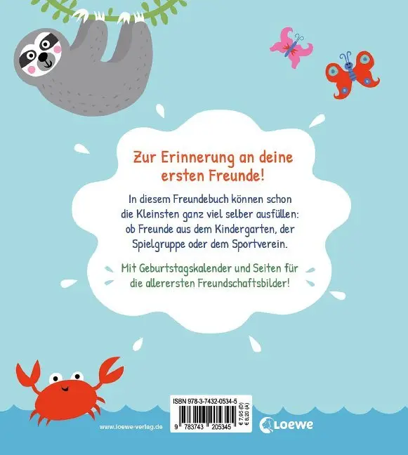 Bild: 9783743205345 | Meine allerersten Freunde | Loewe Eintragbücher | Buch | Eintragbücher