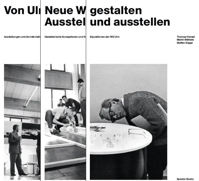 Cover: 9783959055345 | Expositionen der Hochschule für Gestaltung Ulm | 3 Bde | Thomas Hensel