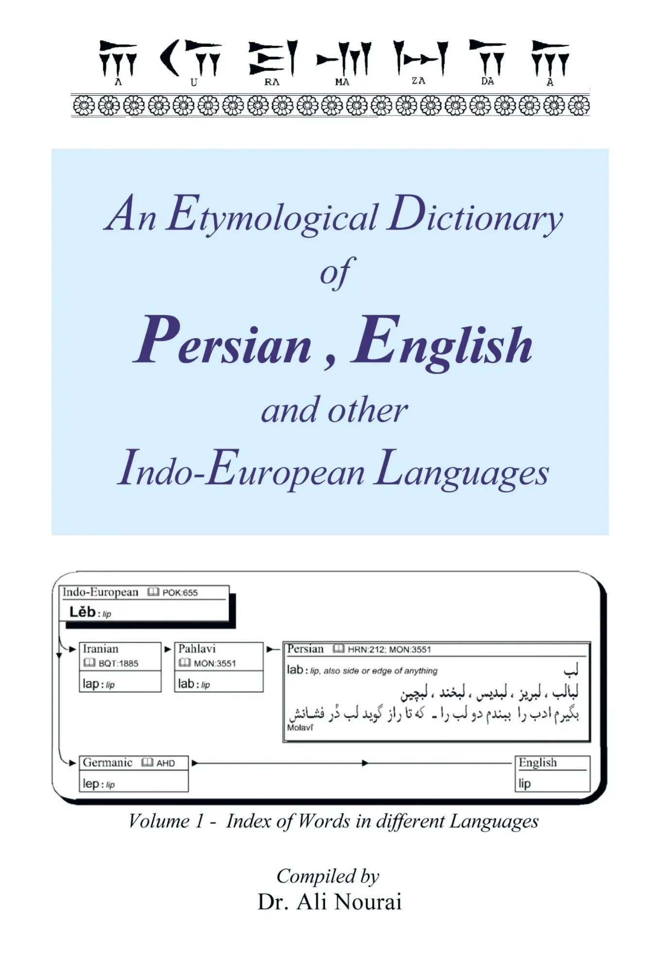 Cover: 9781479785445 | An Etymological Dictionary of Persian, English and Other...
