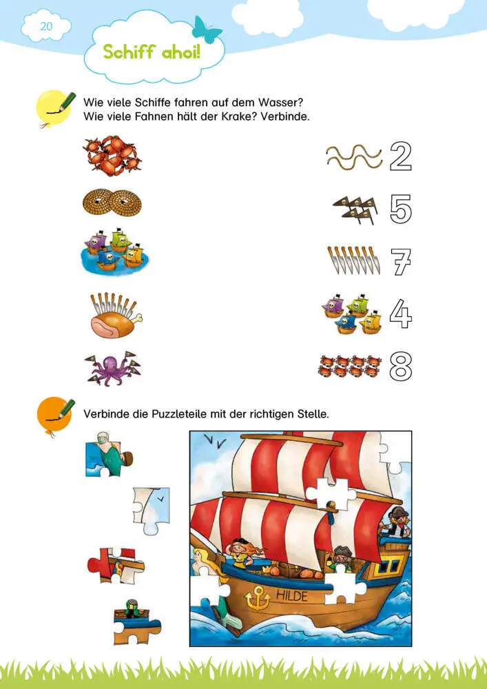 Bild: 9783129495445 | Klett Mein großes buntes Vorschul-Buch | Birgit Ebbert | Taschenbuch