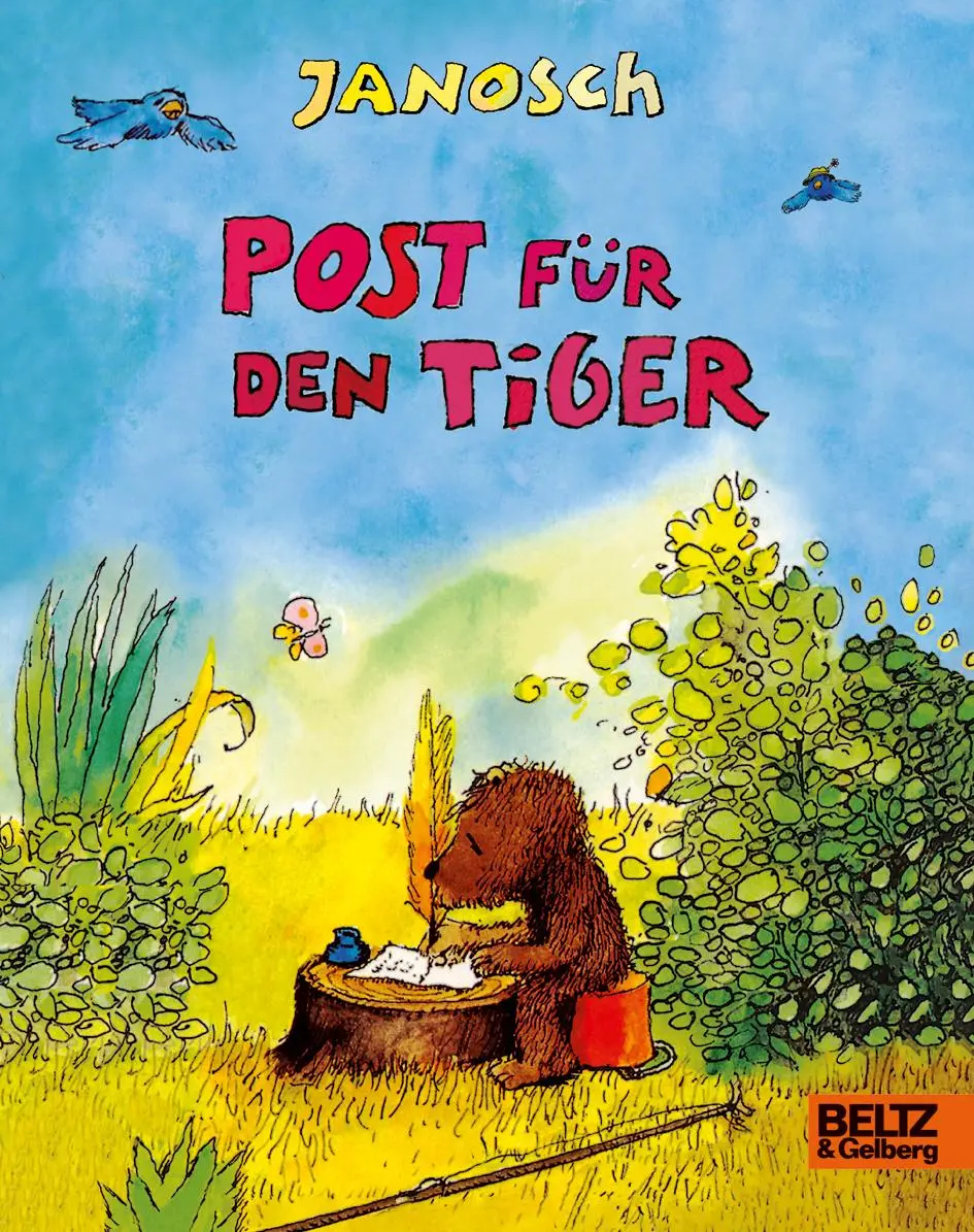 Cover: 9783407755445 | Post für den Tiger | Vierfarbiges Pappbilderbuch | Janosch | Buch
