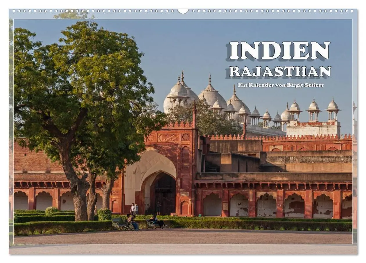 Cover: 9783457945445 | Indien, Rajasthan (Wandkalender 2026 DIN A2 quer), CALVENDO...