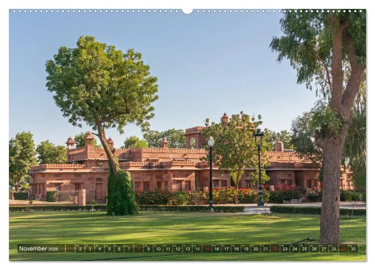 Bild: 9783457945445 | Indien, Rajasthan (Wandkalender 2026 DIN A2 quer), CALVENDO...