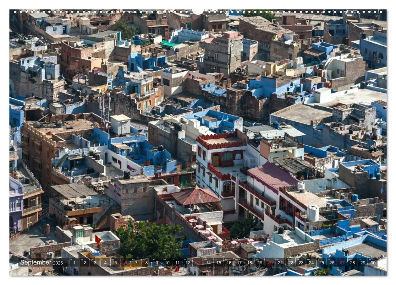 Bild: 9783457945445 | Indien, Rajasthan (Wandkalender 2026 DIN A2 quer), CALVENDO...