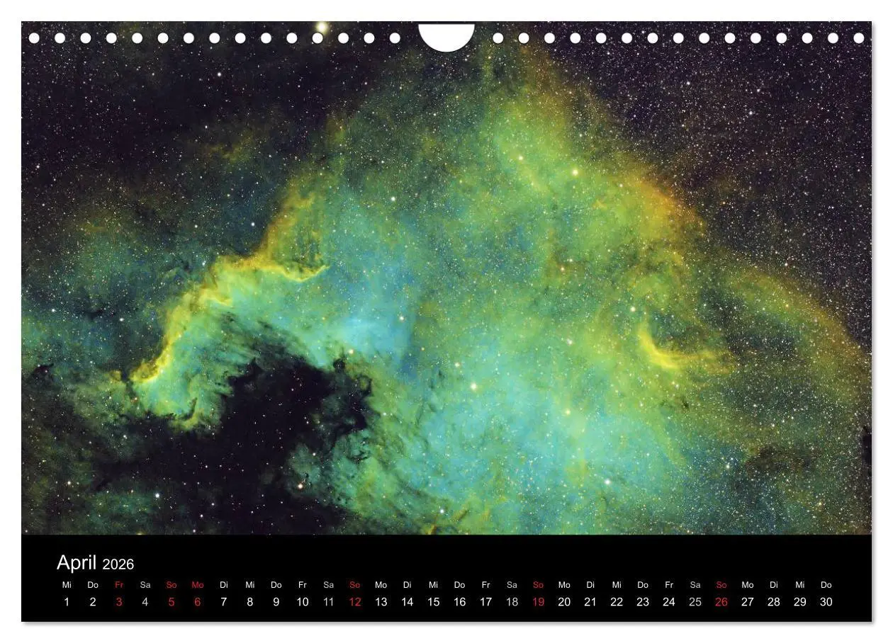 Bild: 9783516105445 | Atemberaubender Weltraum (Wandkalender 2026 DIN A4 quer), CALVENDO...