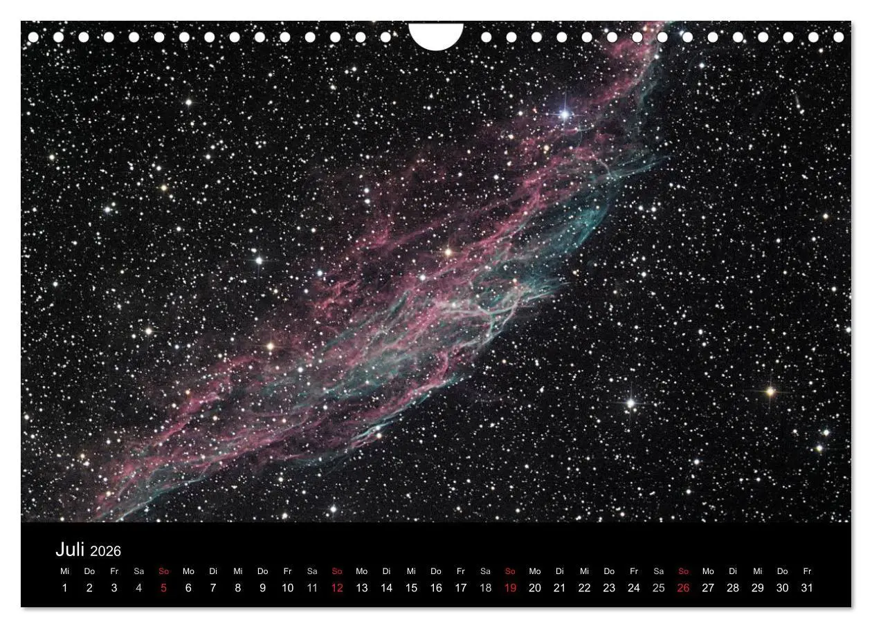 Bild: 9783516105445 | Atemberaubender Weltraum (Wandkalender 2026 DIN A4 quer), CALVENDO...