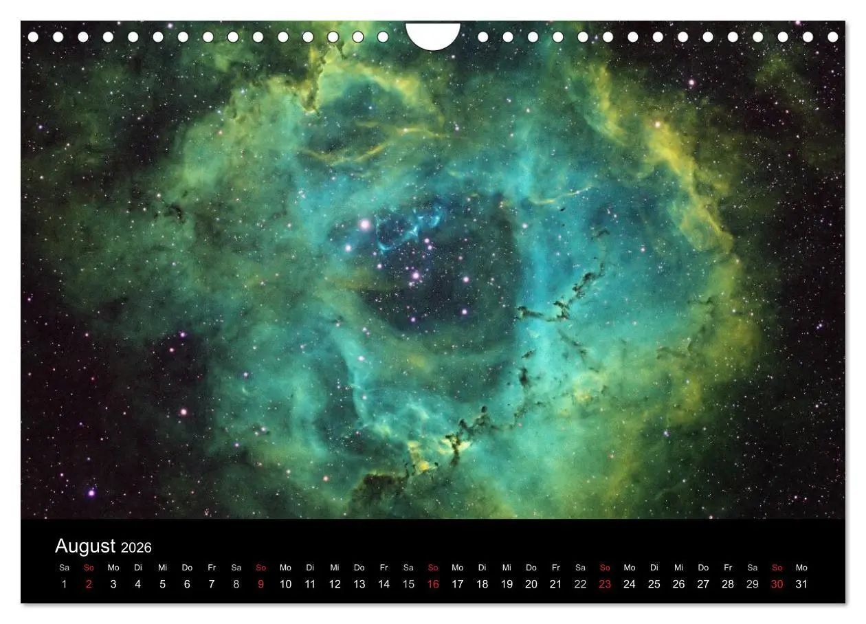 Bild: 9783516105445 | Atemberaubender Weltraum (Wandkalender 2026 DIN A4 quer), CALVENDO...