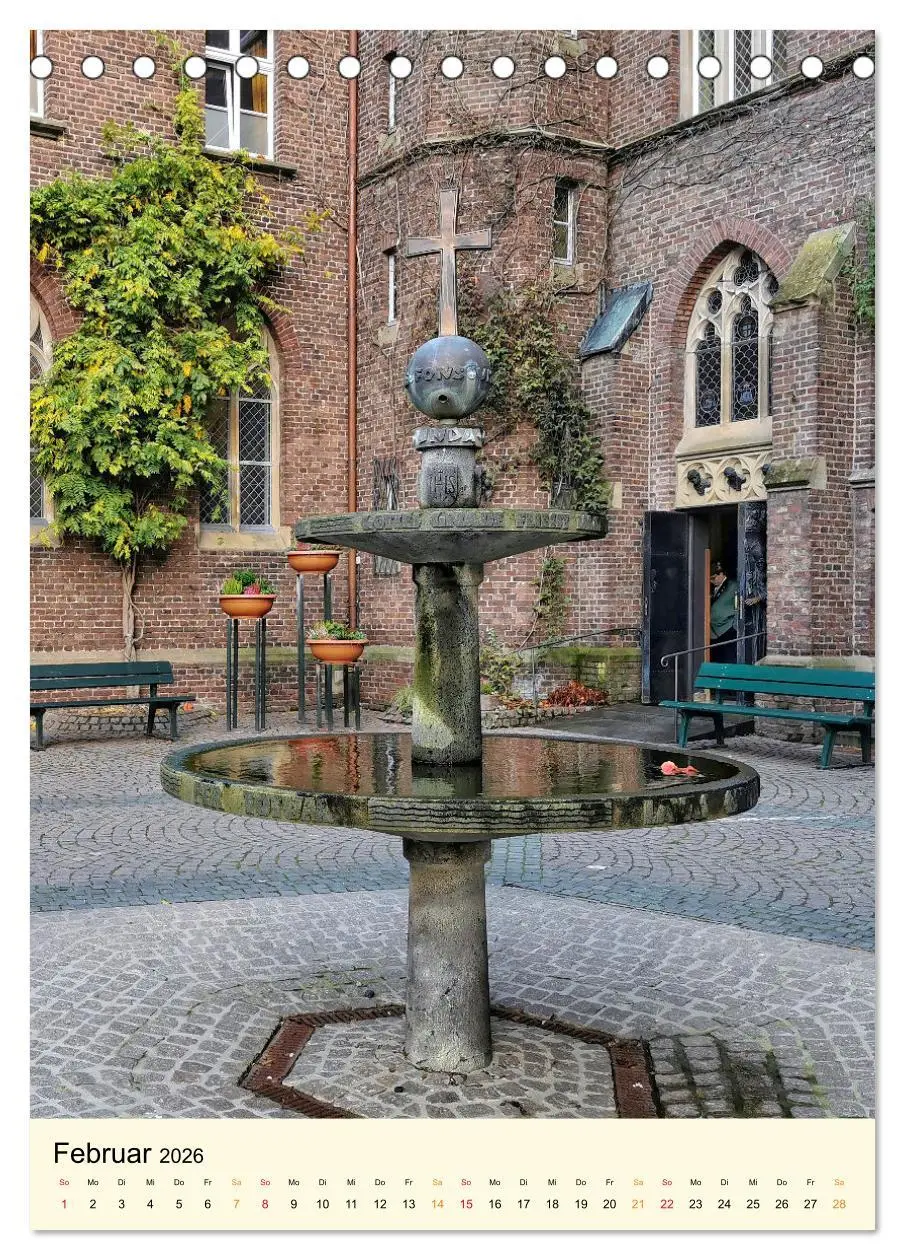 Bild: 9783516345445 | Wallfahrt nach Kevelaer (Tischkalender 2026 DIN A5 hoch), CALVENDO...