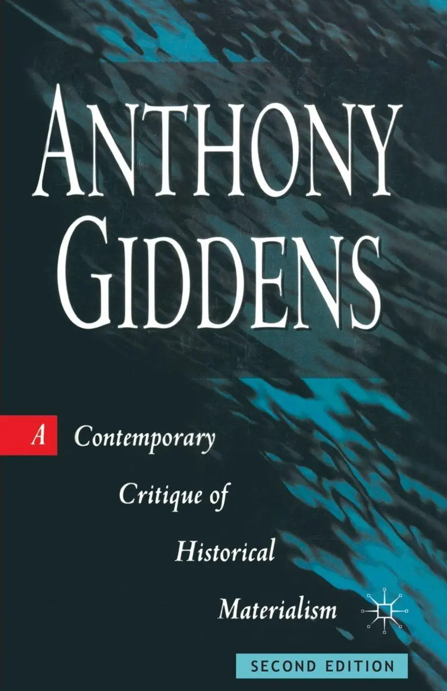 Cover: 9780333625545 | A Contemporary Critique of Historical Materialism | Anthony Giddens