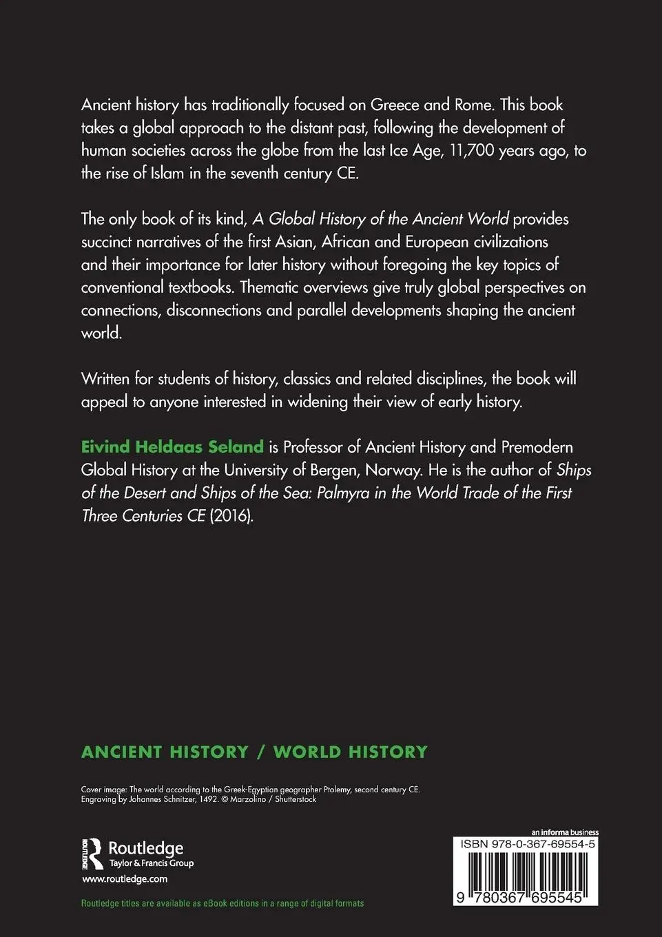 Rückseite: 9780367695545 | A Global History of the Ancient World | Eivind Heldaas Seland | Buch