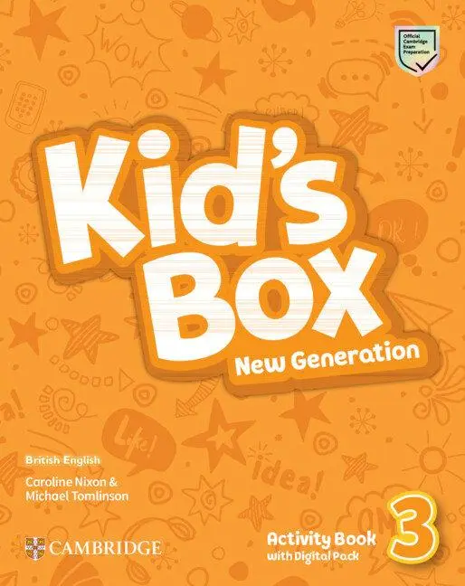 Cover: 9781108895545 | Kid's Box New Generation Level 3 Activity Book with Digital Pack...