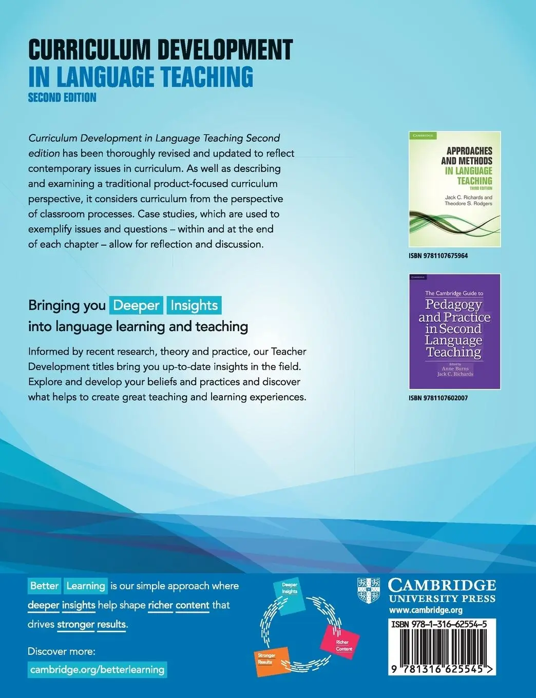 Rückseite: 9781316625545 | Curriculum Development in Language Teaching | Jack. C Richards | Buch