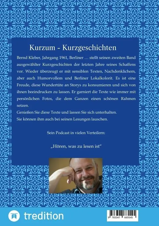 Bild: 9783347665545 | Kurzum - Kurzgeschichten | Teil Zwei : Niemandsland | Bernd Kleber