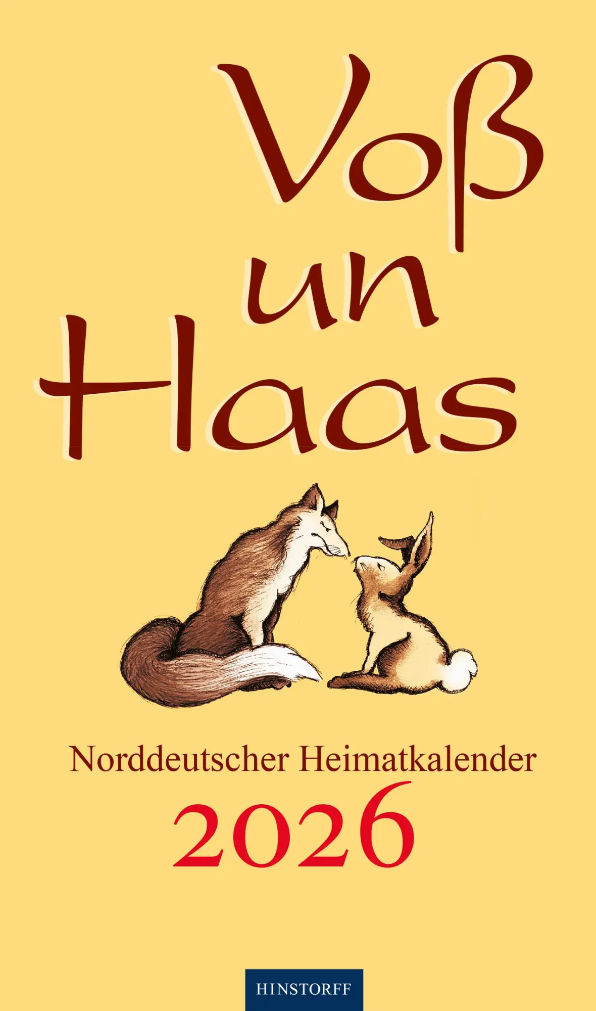 Cover: 9783356025545 | Voß un Haas 2026 | Norddeutscher Heimatkalender | Lars Engelbrecht