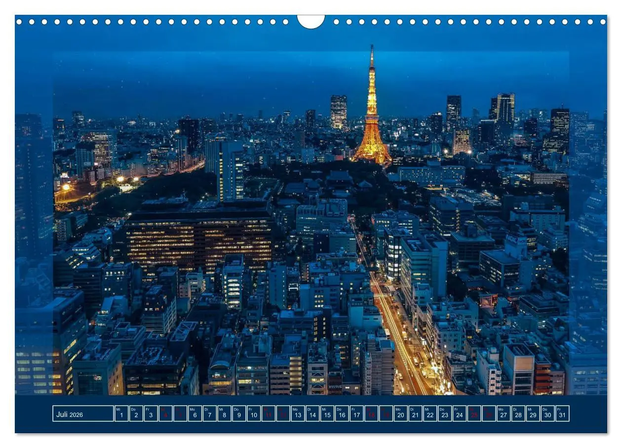 Bild: 9783457935545 | Metropolen - Asiens schönste Städte bei Nacht (Wandkalender 2026...