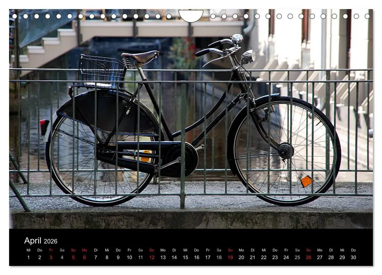 Bild: 9783516025545 | Mit dem Fahrrad durch 2026 (Wandkalender 2026 DIN A4 quer),...
