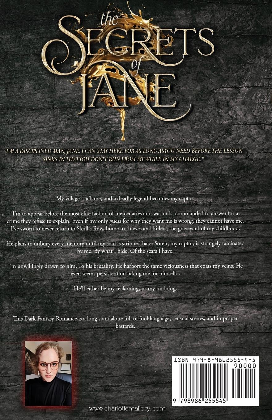 Rückseite: 9798986255545 | The Secrets of Jane | Charlotte Mallory | Taschenbuch | Englisch