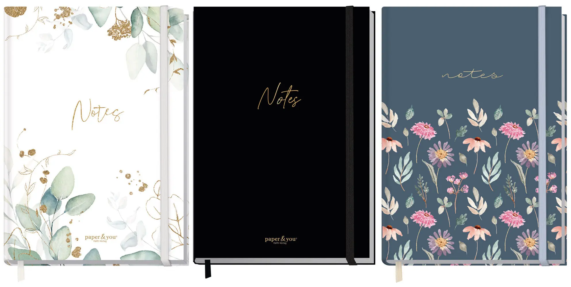 paper&you Notizbuch blanko A5+
