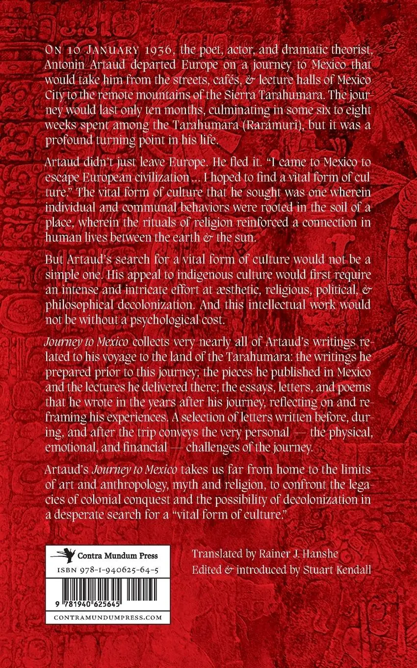 Rückseite: 9781940625645 | Journey to Mexico | Antonin Artaud | Taschenbuch | Englisch | 2024