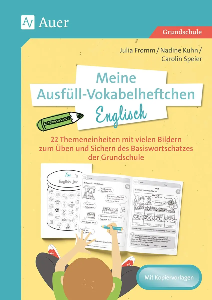 Cover: 9783403085645 | Meine Ausfüll-Vokabelheftchen Englisch | Julia Fromm (u. a.) | 92 S.