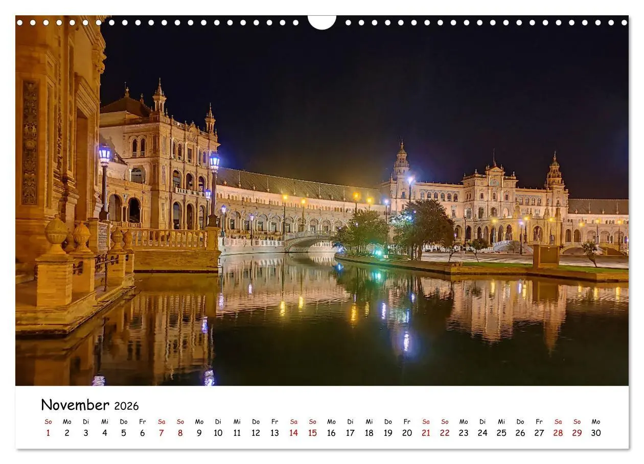 Bild: 9783457545645 | Magisches Andalusien (Wandkalender 2026 DIN A3 quer), CALVENDO...