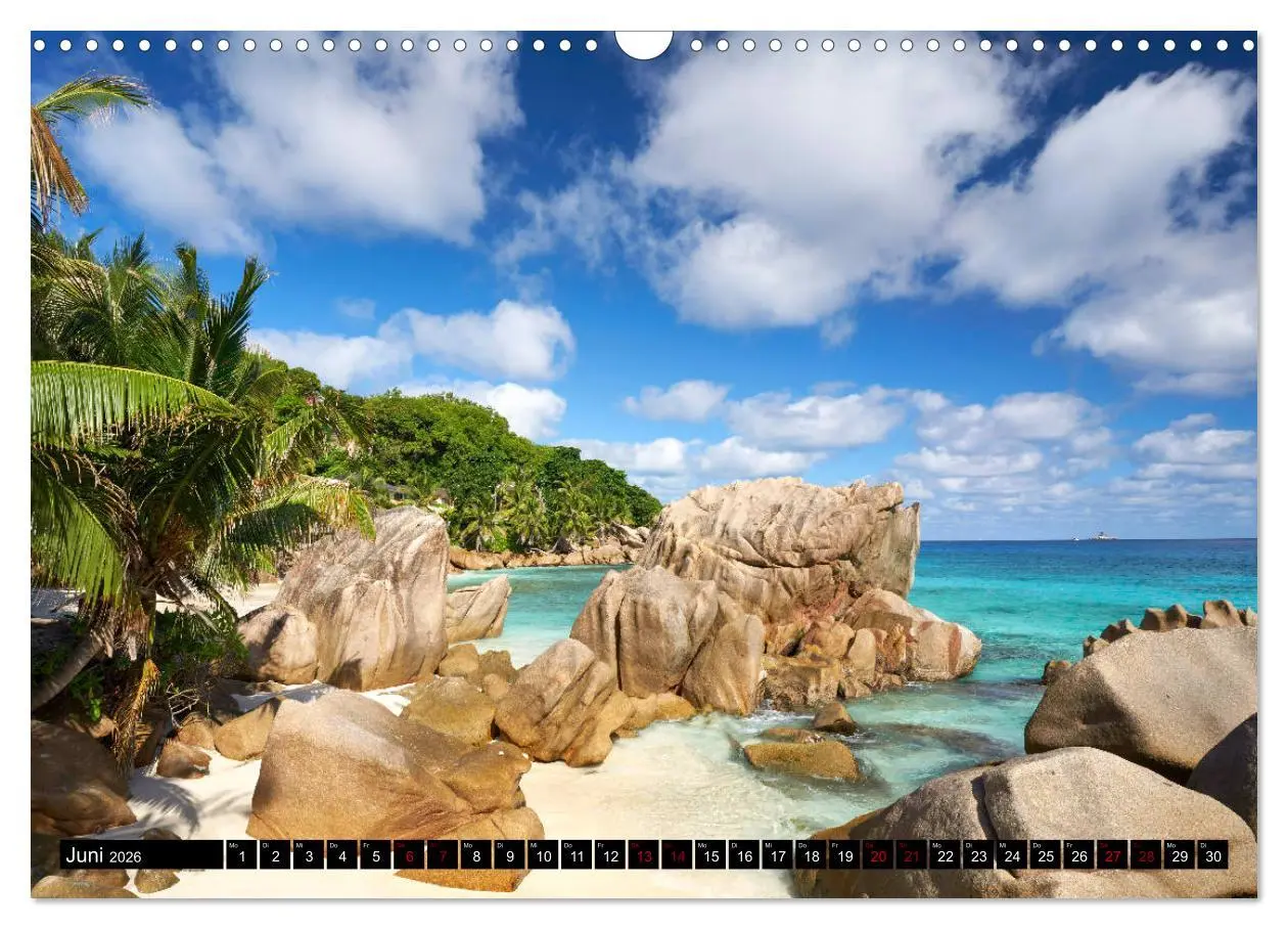 Bild: 9783457785645 | Seychellen Inselblicke (Wandkalender 2026 DIN A3 quer), CALVENDO...
