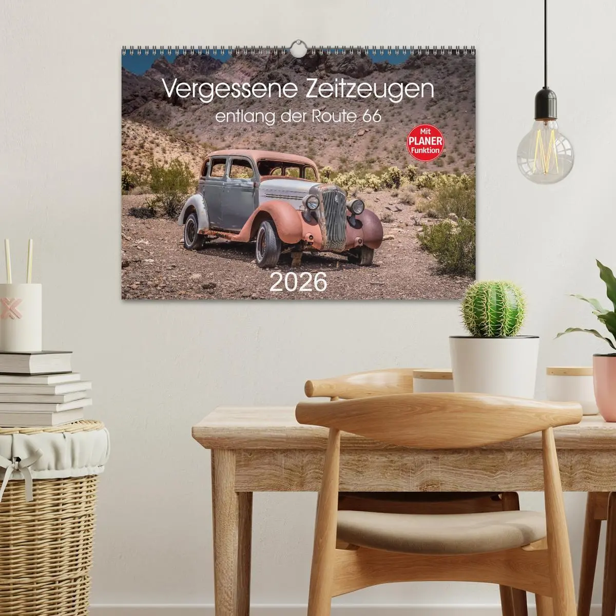 Bild: 9783516015645 | Vergessene Zeitzeugen entlang der Route 66 (Wandkalender 2026 DIN...